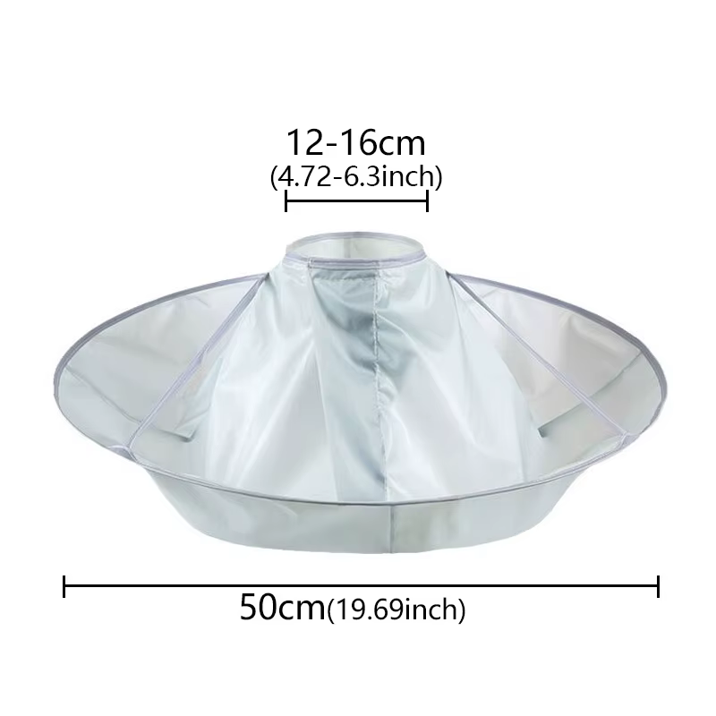 Capes de coupe de cheveux, teinture tridimensionnelle respirante pour la maison, enfant et adulte, c