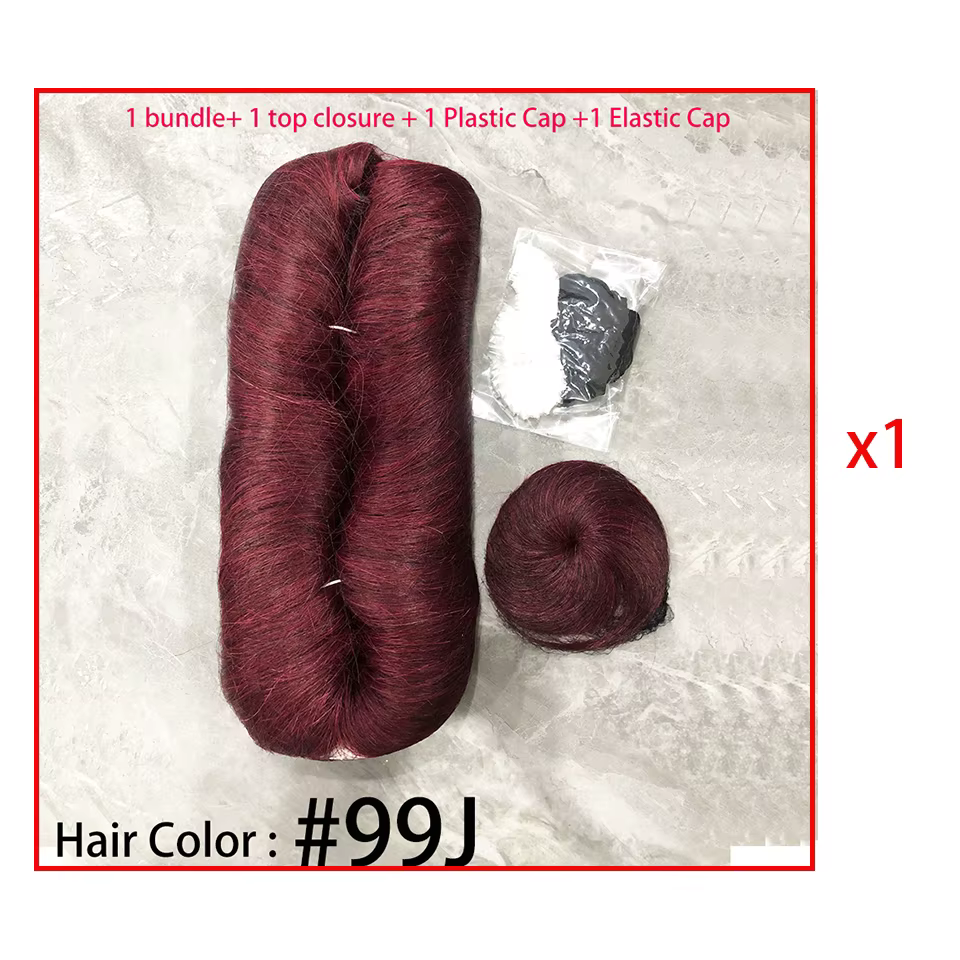 28 pièces Extensions de cheveux humains courts brésiliens un paquet pour une tête complète 100% paqu