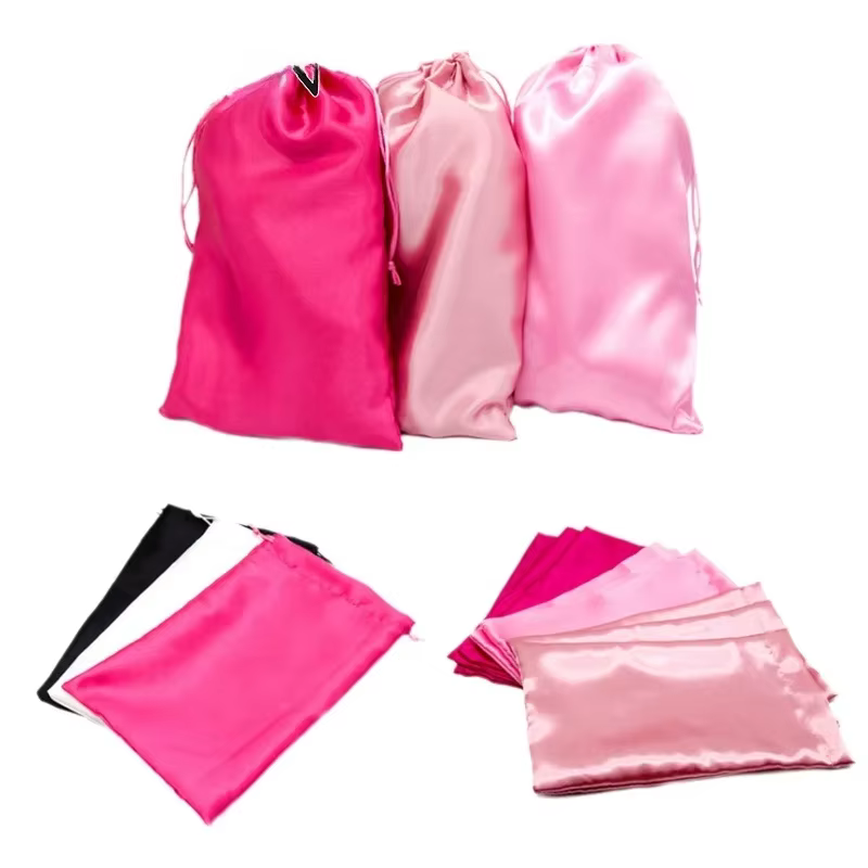 Sacs pour perruques, sacs pour Extensions de cheveux avec cordon de serrage, sac pour perruque en Sa
