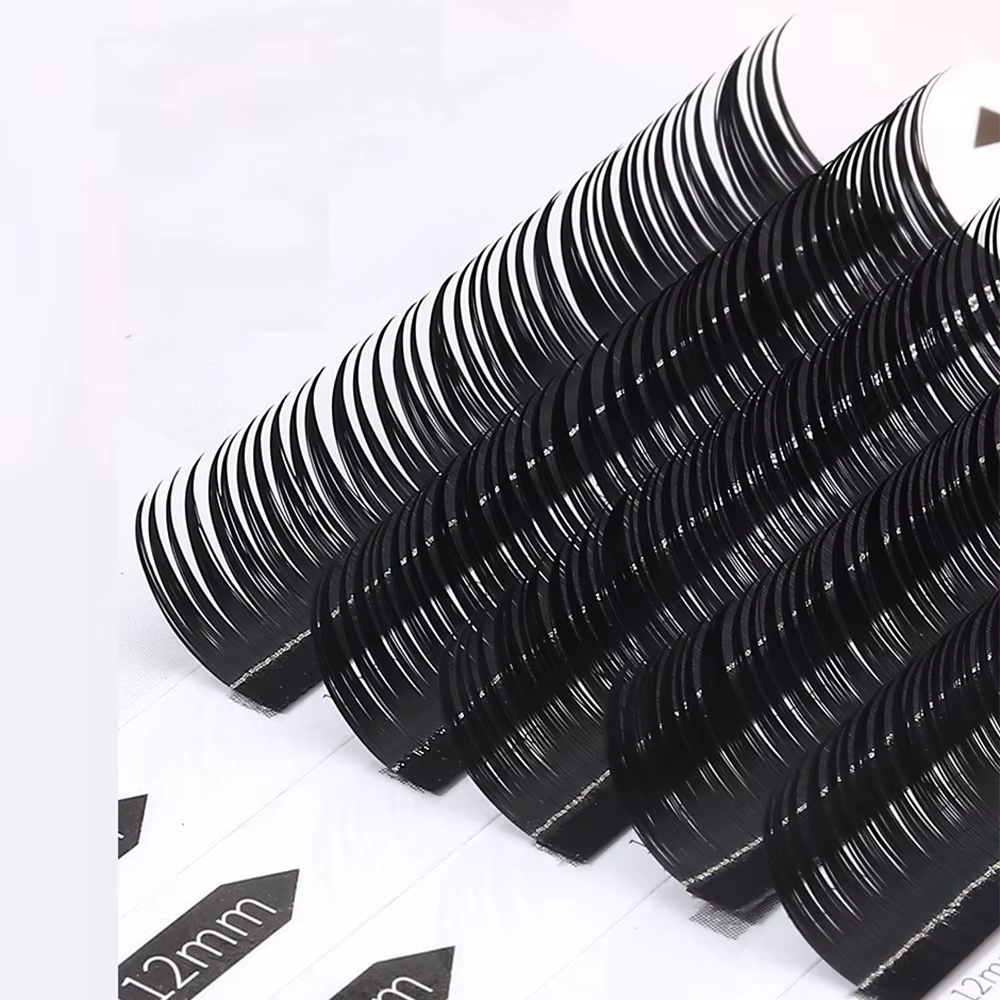 Extension de cils Anime, nouvelle mode, faux cils en vison doux, individuels, Volume russe, ventilat