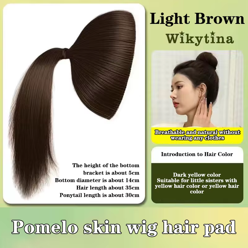 Wig Head High Ponytail High Cranial Crest Artifact Fluffy And Natural Styling Tool Accessories