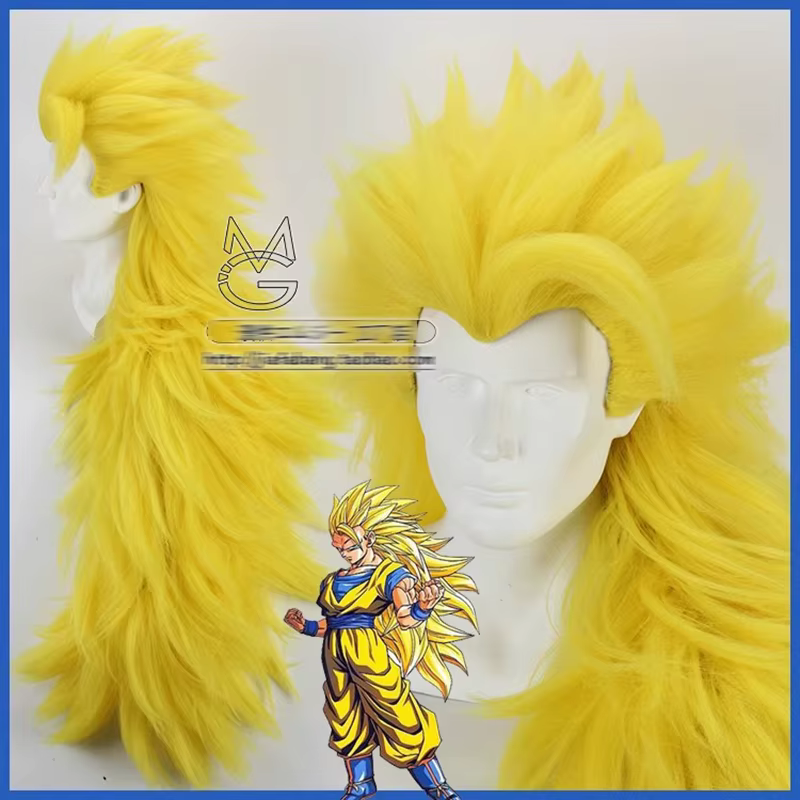 Costumes de Cosplay Anime Z Super Son Goku, Noir et localité, Perruque Zamasu pour Hommes, Garçons A