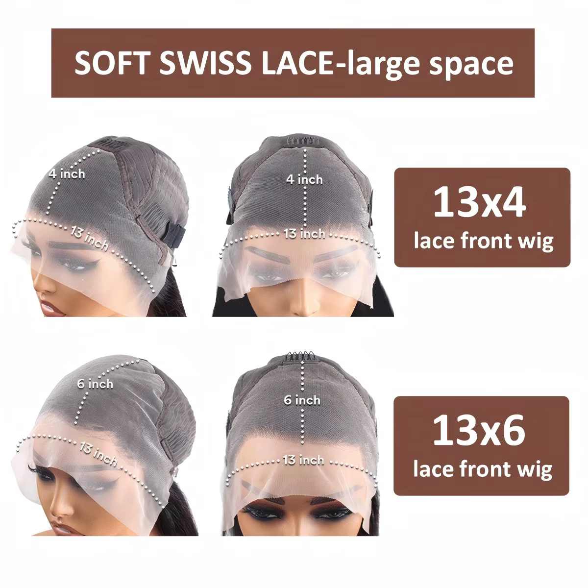 Perruques bouclées Highlight, Perruque Lace Front HD 13x6 en cheveux naturels, Perruques Lace Fronta