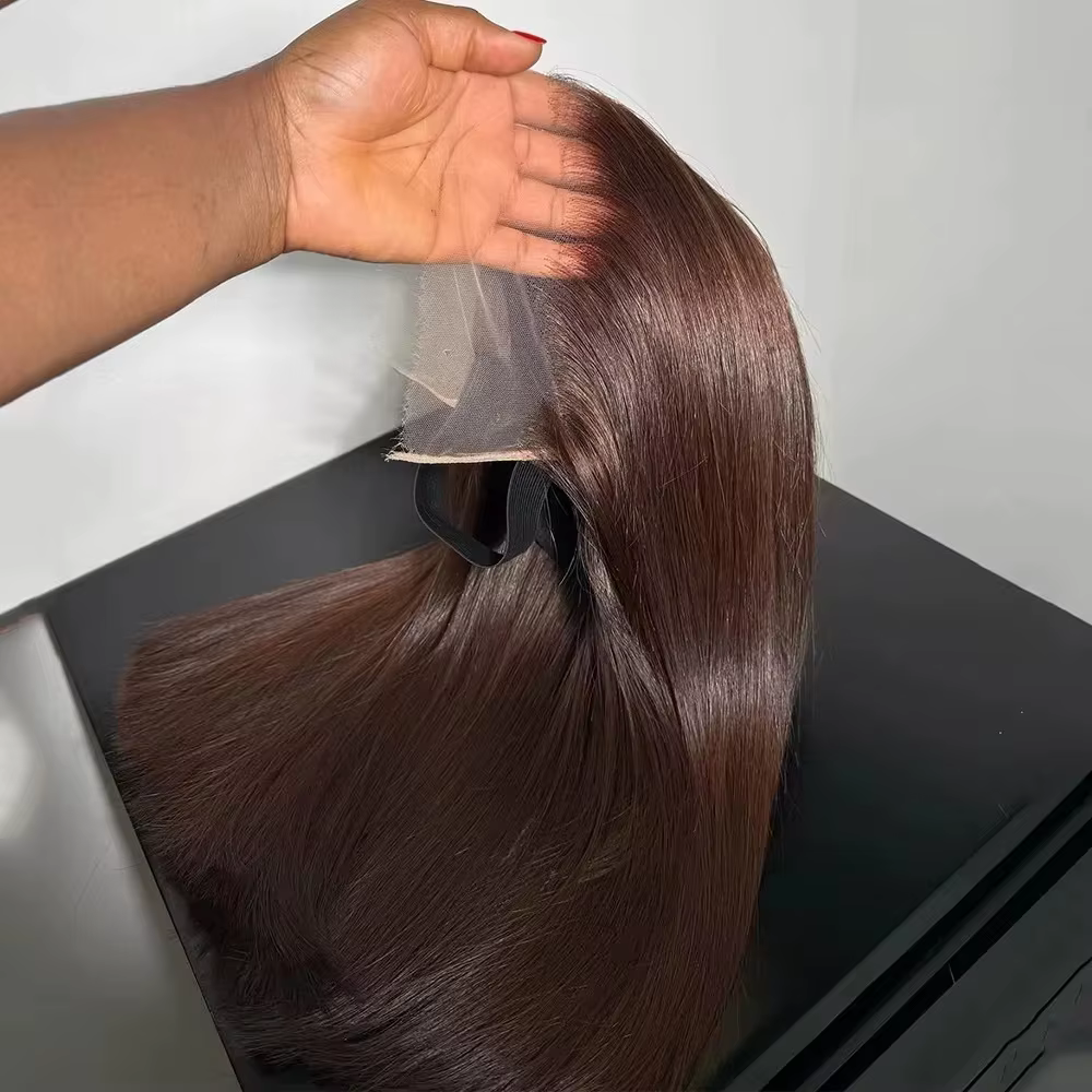 Perruque Cheveux Humains 100% Perruque BOB Courte Perruque Afro Naturelle Humain Perruque Lisse Chev