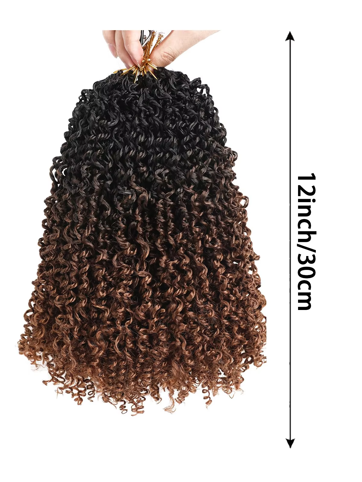 Extensions de cheveux au crochet Yanky Twist | 8" 10" 12" 14" de longueurs | 7 pièces/paquet |