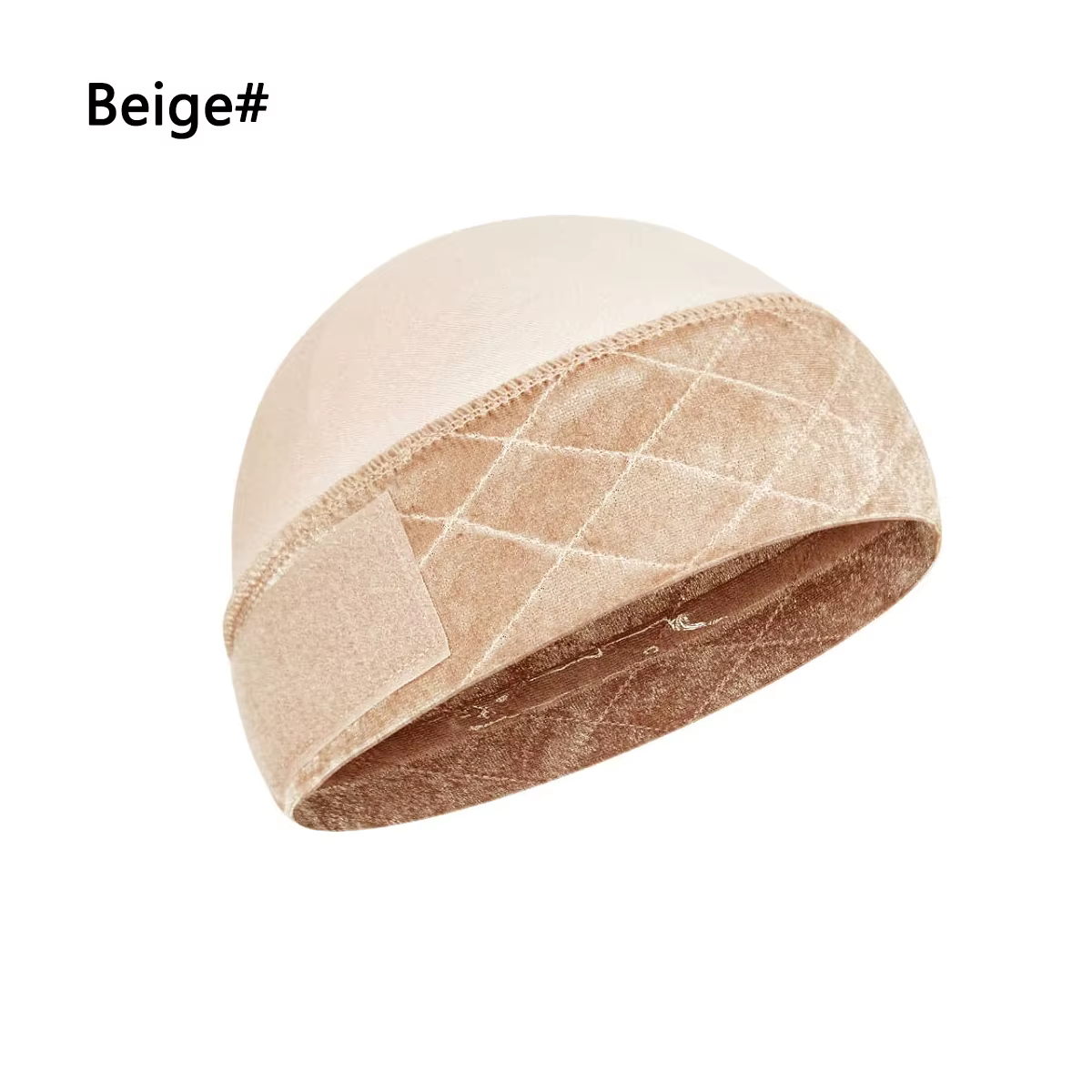 Bonnet de maintien pour perruque avec bande en silicone antidérapante, bonnets de perruque doux 2-en