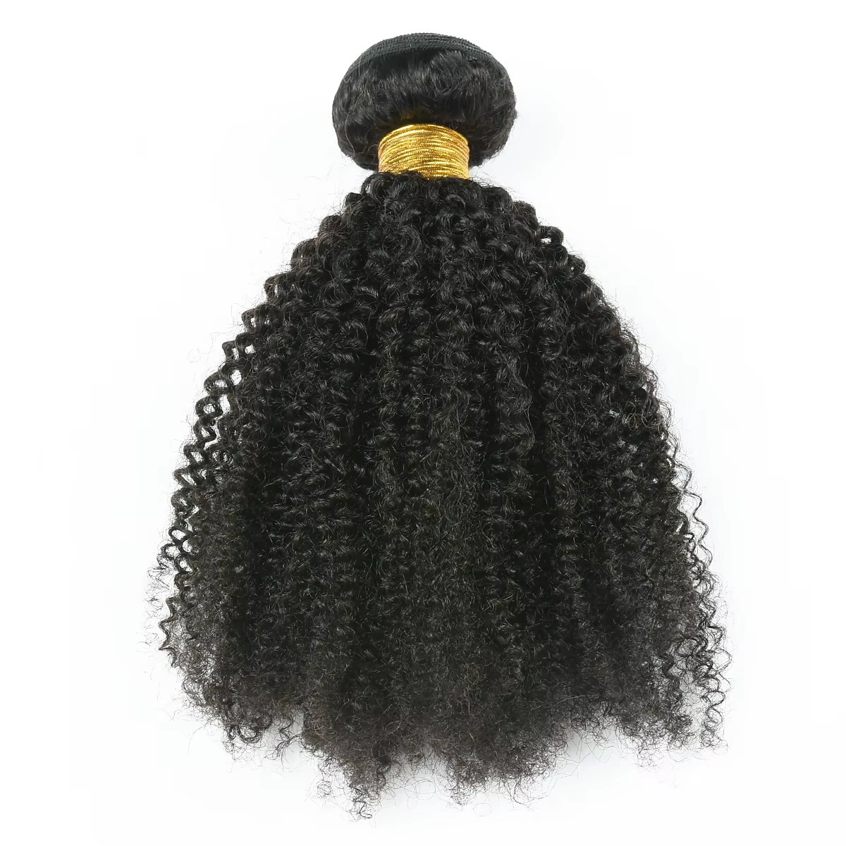 1/3 Afro crépus bouclés paquets brésiliens Afro crépus cheveux humains paquets traiter 8-28 "Extensi