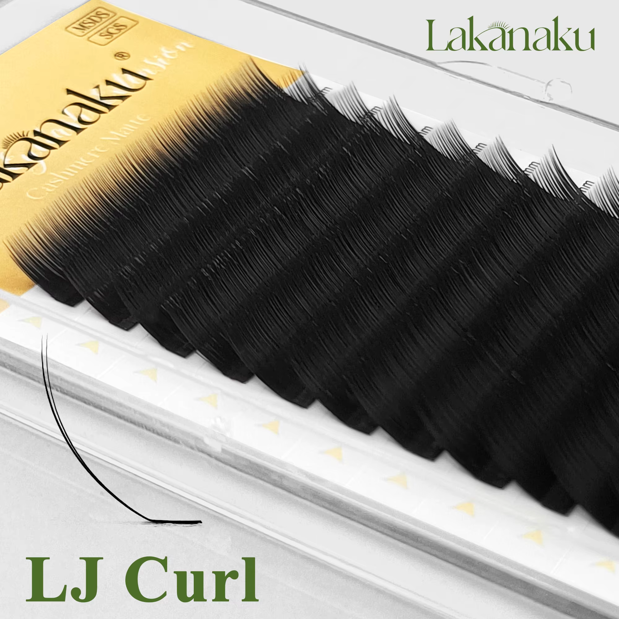UJ LJ Extensions de cils pré-attachées effet camélia, extensions de cils à floraison automatique, pl