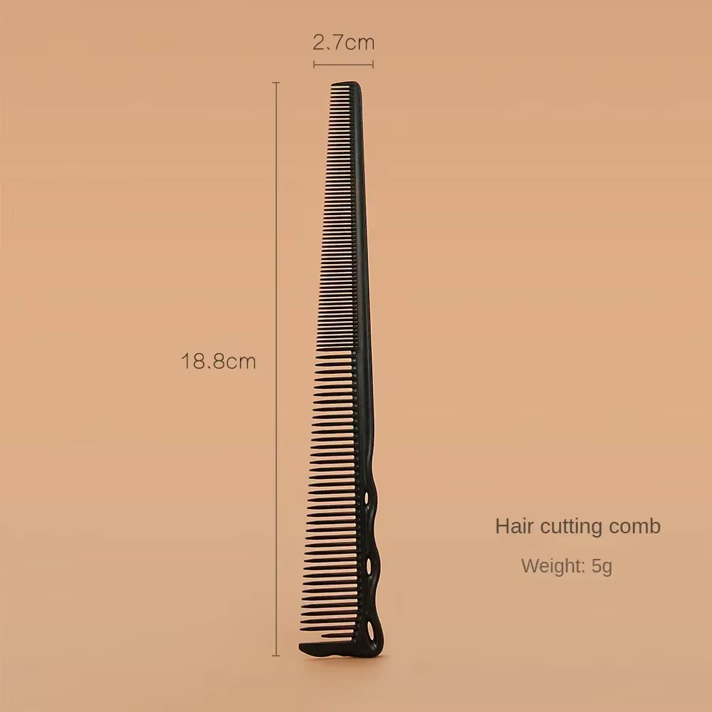 Peigne de coupe de cheveux professionnel, coiffeur, outils de coupe de cheveux, favoris, brosse à ch