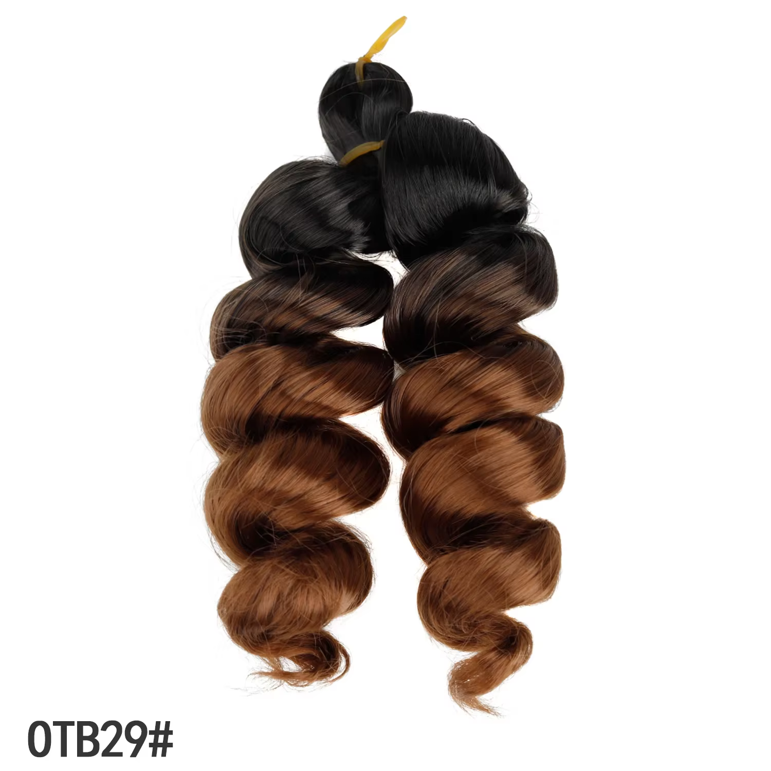 Extensions de cheveux synthétiques bouclés à la française, courts, 12 pouces, pour tresses, ondulati