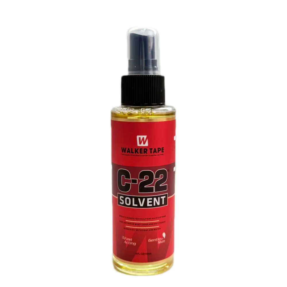 Dégraissant en spray Walker Tape C-22 pour perruques à dentelle, dissolvant d'adhésif pour toupets,