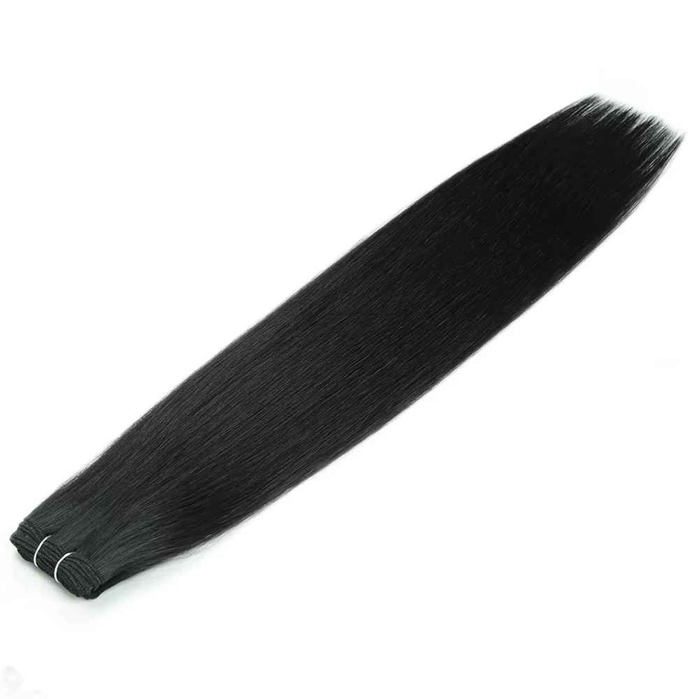 Extensions de cheveux synthétiques ombrées lisses de 26 pouces, 150 g, pour salon, extensions de che