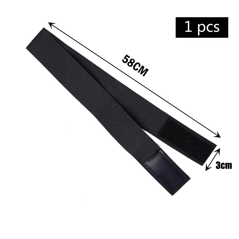 Bande élastique pour cheveux à la mode pour perruques, écharpe à bord réglable, bandeau élastique av