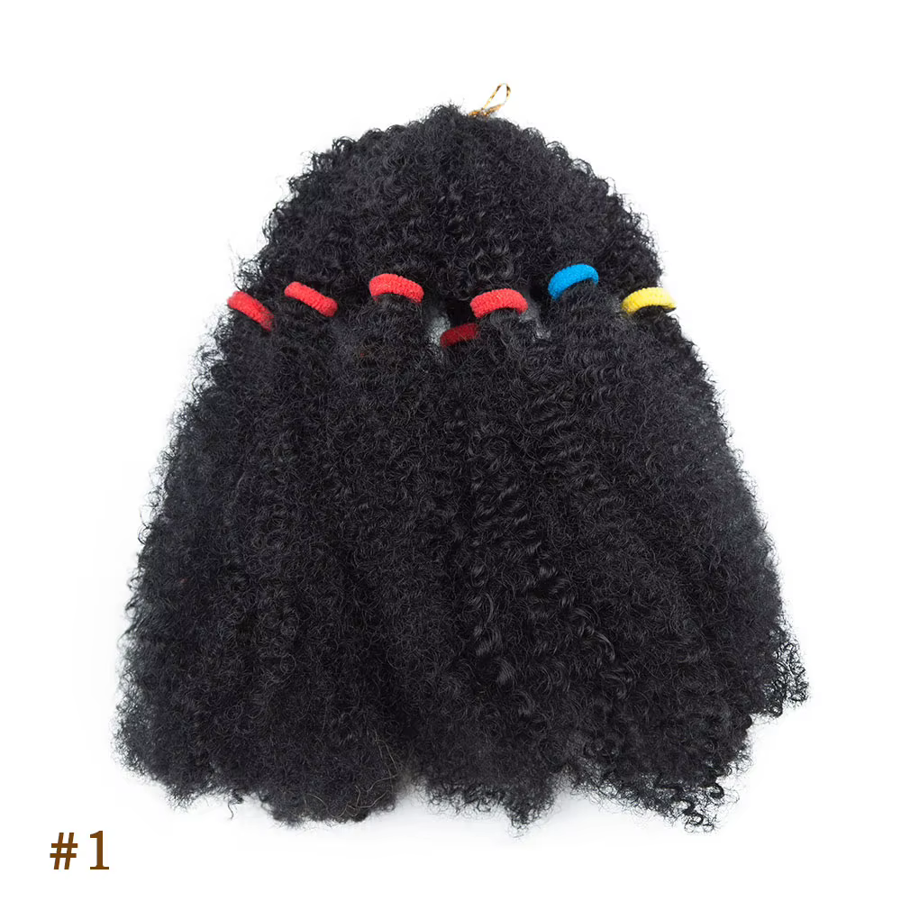 Afro crépus cheveux pré étiré Afro crépus torsion cheveux tressage cheveux crépus torsion Crochet tr