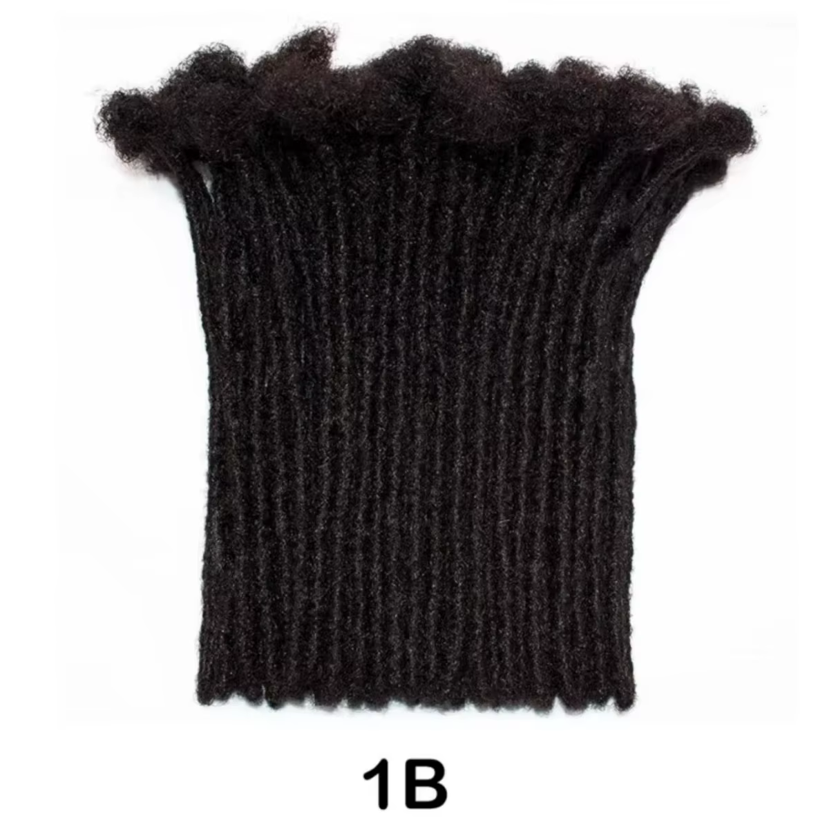Extensions de dreadlocks en cheveux humains colorées de 4 à 30 pouces, largeur 0,4 cm, faites à la m
