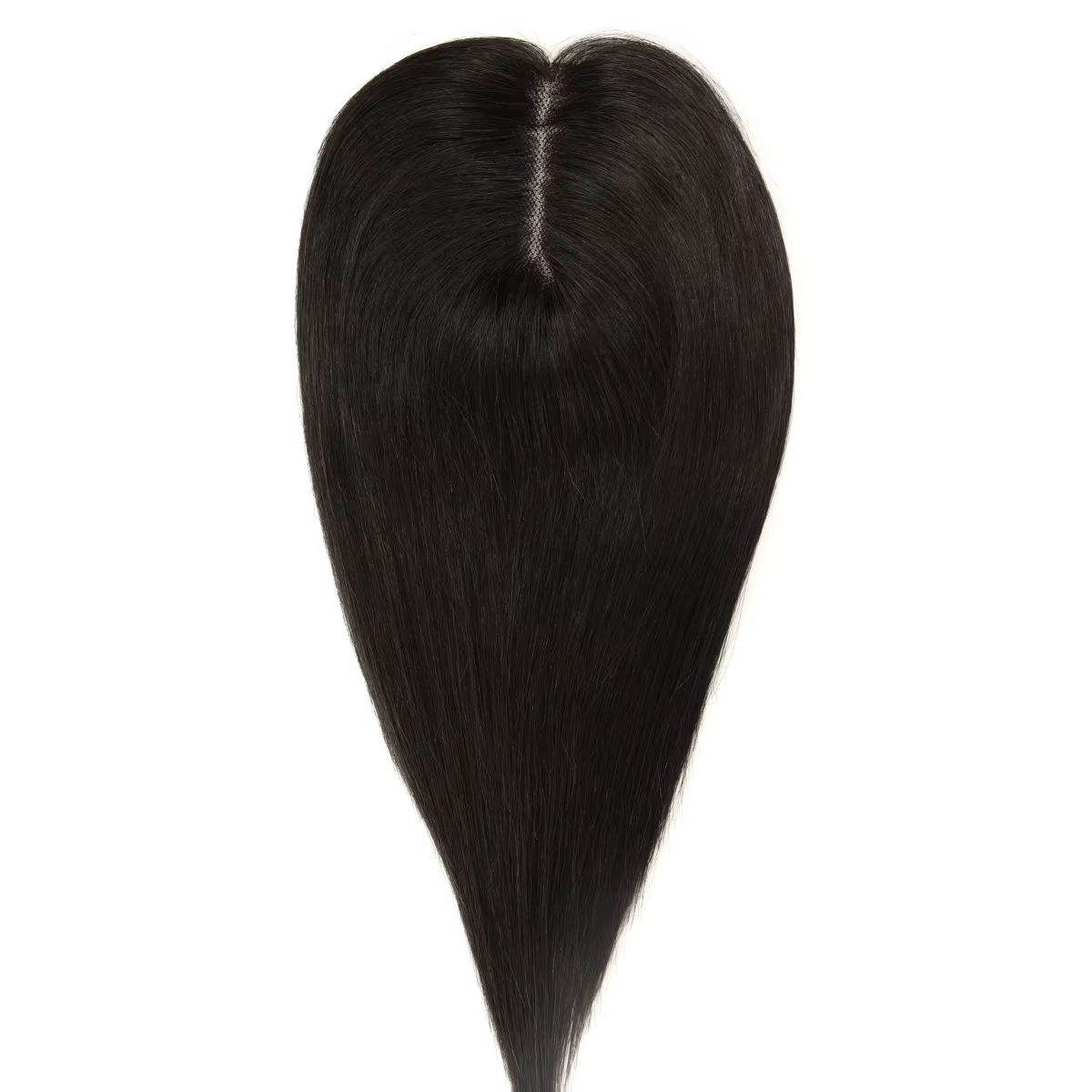 Cheveux Toppers 2x6 pouces femmes Topper main unique noeud naturel cheveux Toppers pince dans les Ex