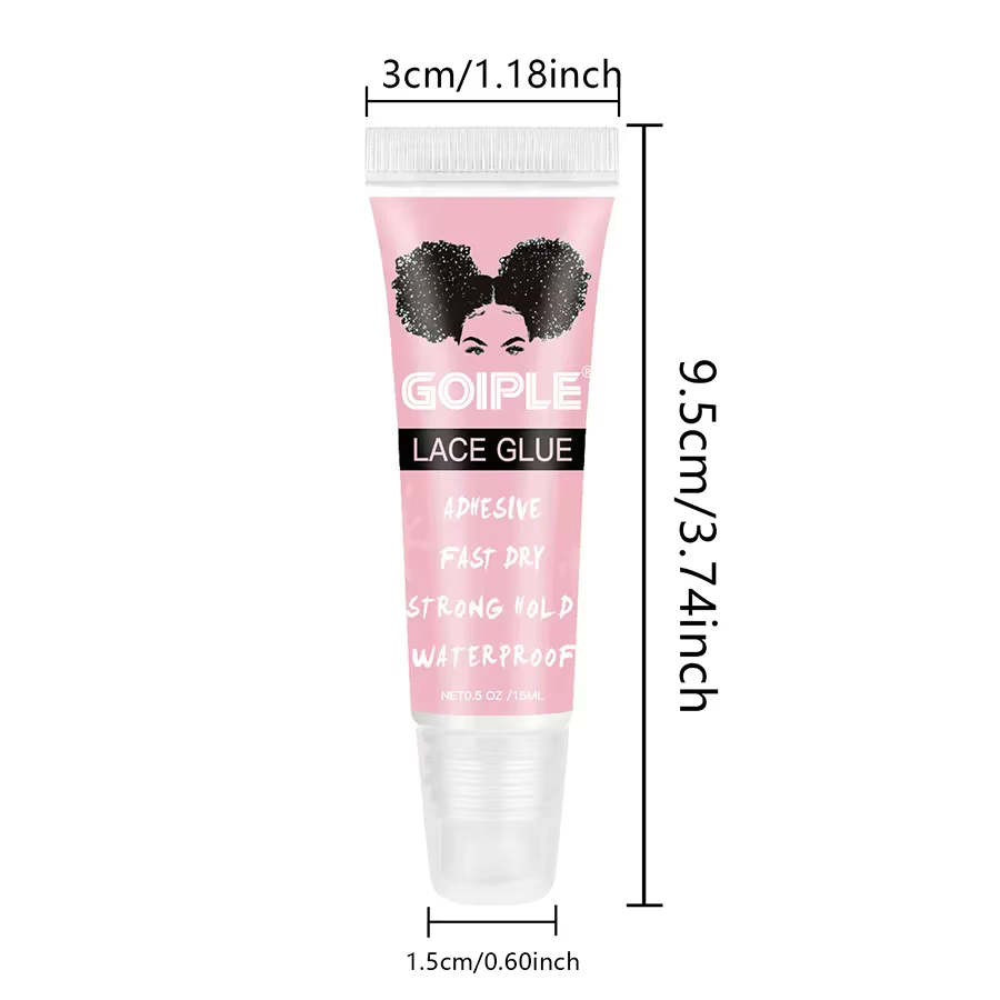 GOIPLE 15ml perruque dentelle colle séchage rapide forte tenue Super liaison Invisible imperméable a