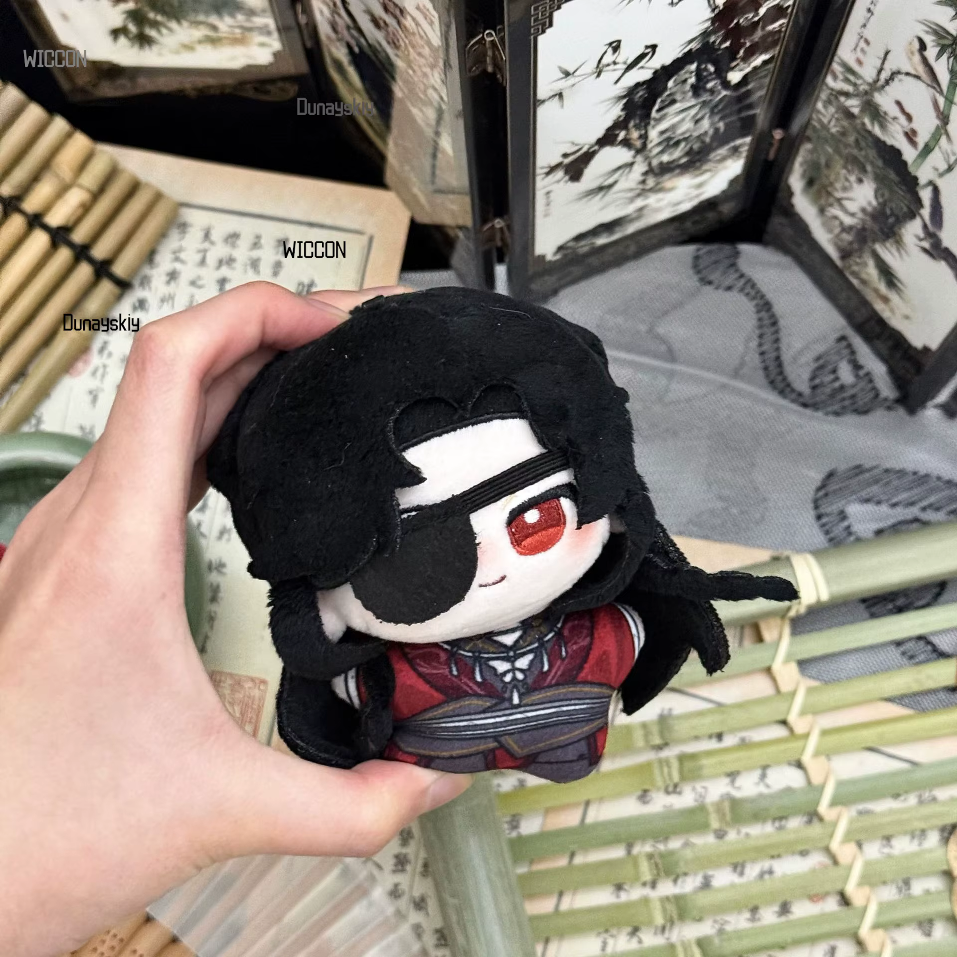 Perruque de cosplay Tian Guan Ci Fu Hua Cheng Xie Lian, accessoires, masques faits à la main, cadeau