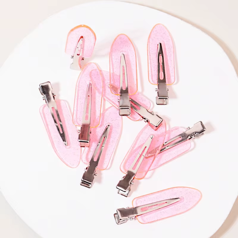 Pinces à cheveux transparentes sans couture pour filles, 10 pièces, accessoires de maquillage pour l