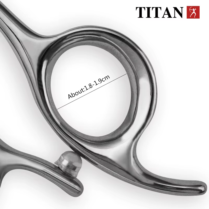 TITAN – ensemble de ciseaux à cheveux professionnels, outils de coupe pour salon de coiffure, ciseau