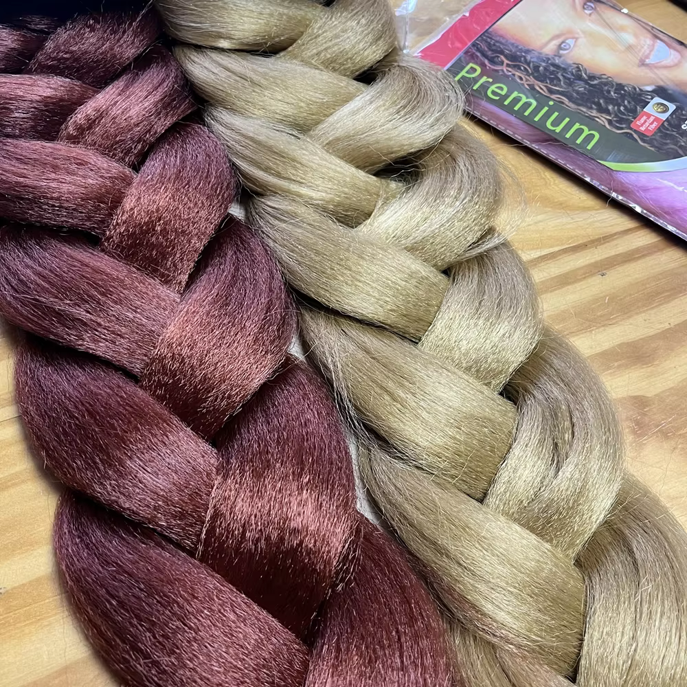 Tresses synthétiques Jumbo longues de 82 pouces, Extensions capillaires au Crochet, tresses pré-étir