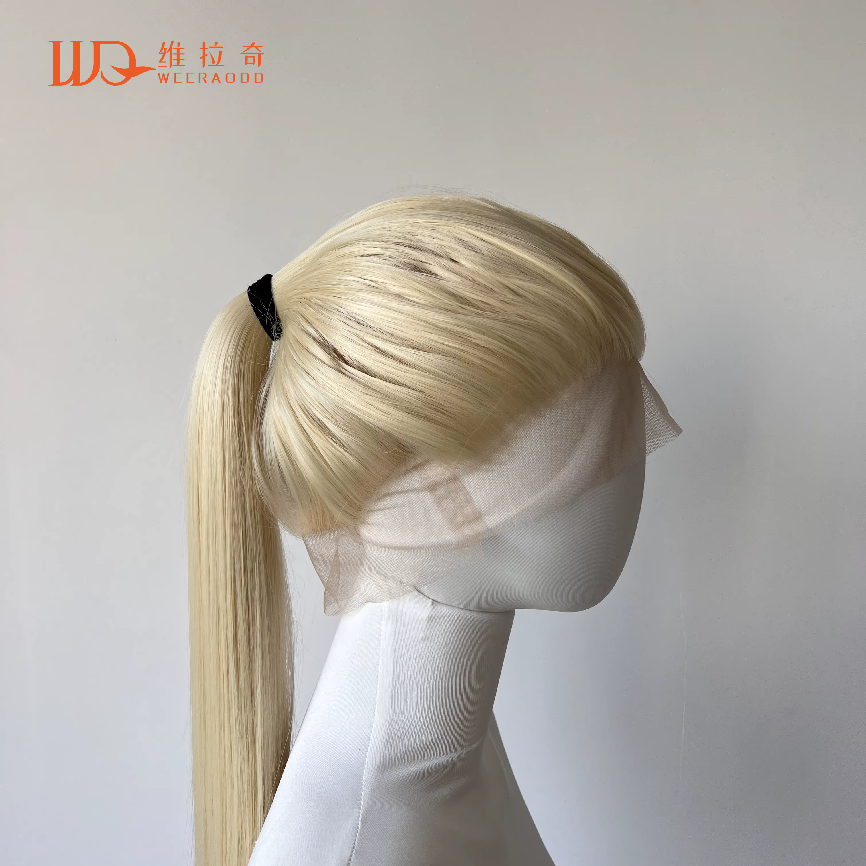 Perruques synthétiques Full Lace de couleur blond clair pour femmes noires, résistantes à la chaleur