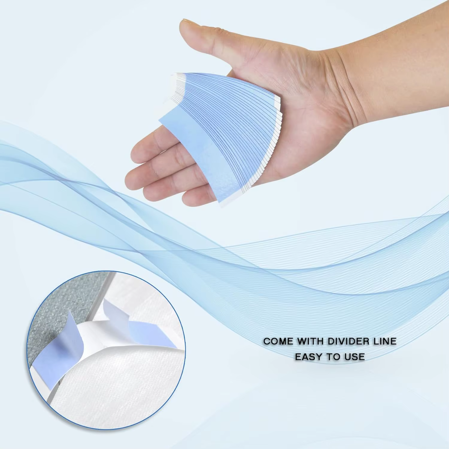 Adhésif imperméable Double face pour perruques en dentelle, ruban de maintien audacieux pour perruqu