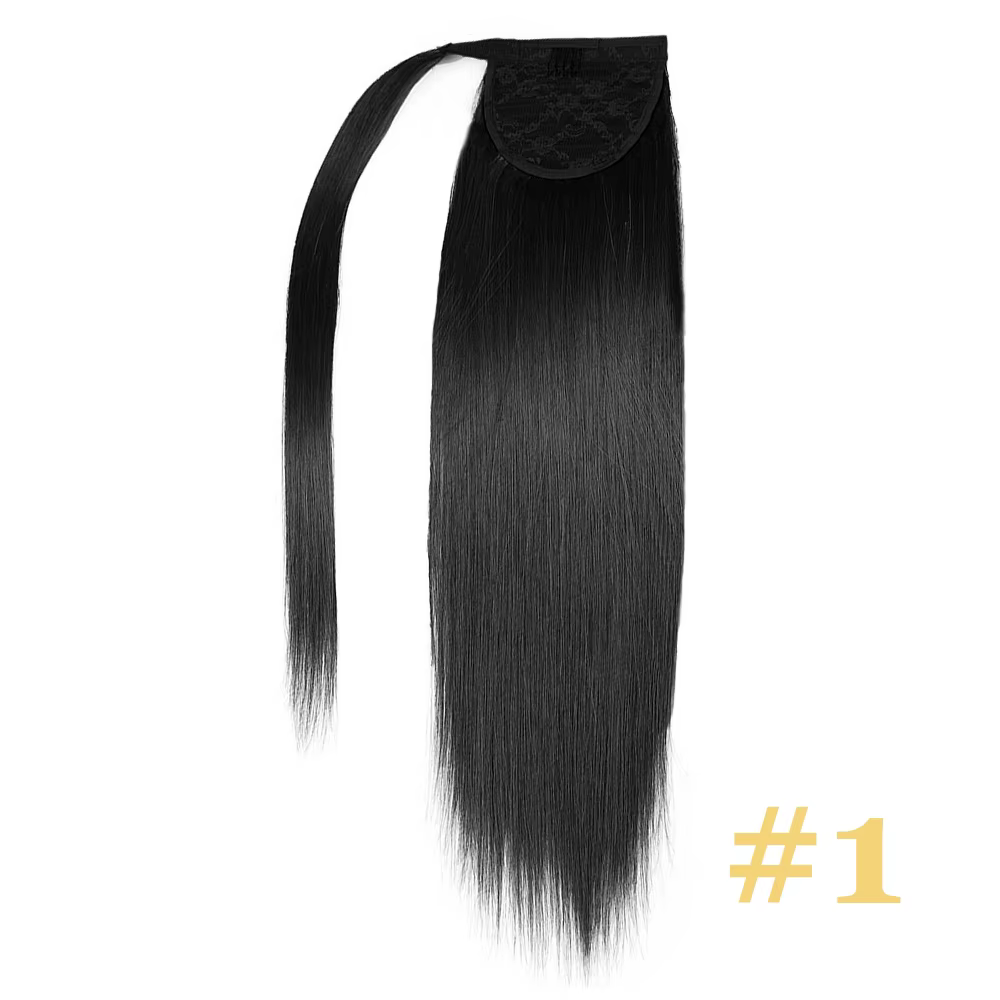 Extensions de cheveux de queue de cheval cheveux humains queues de cheval Extensions de cheveux chev