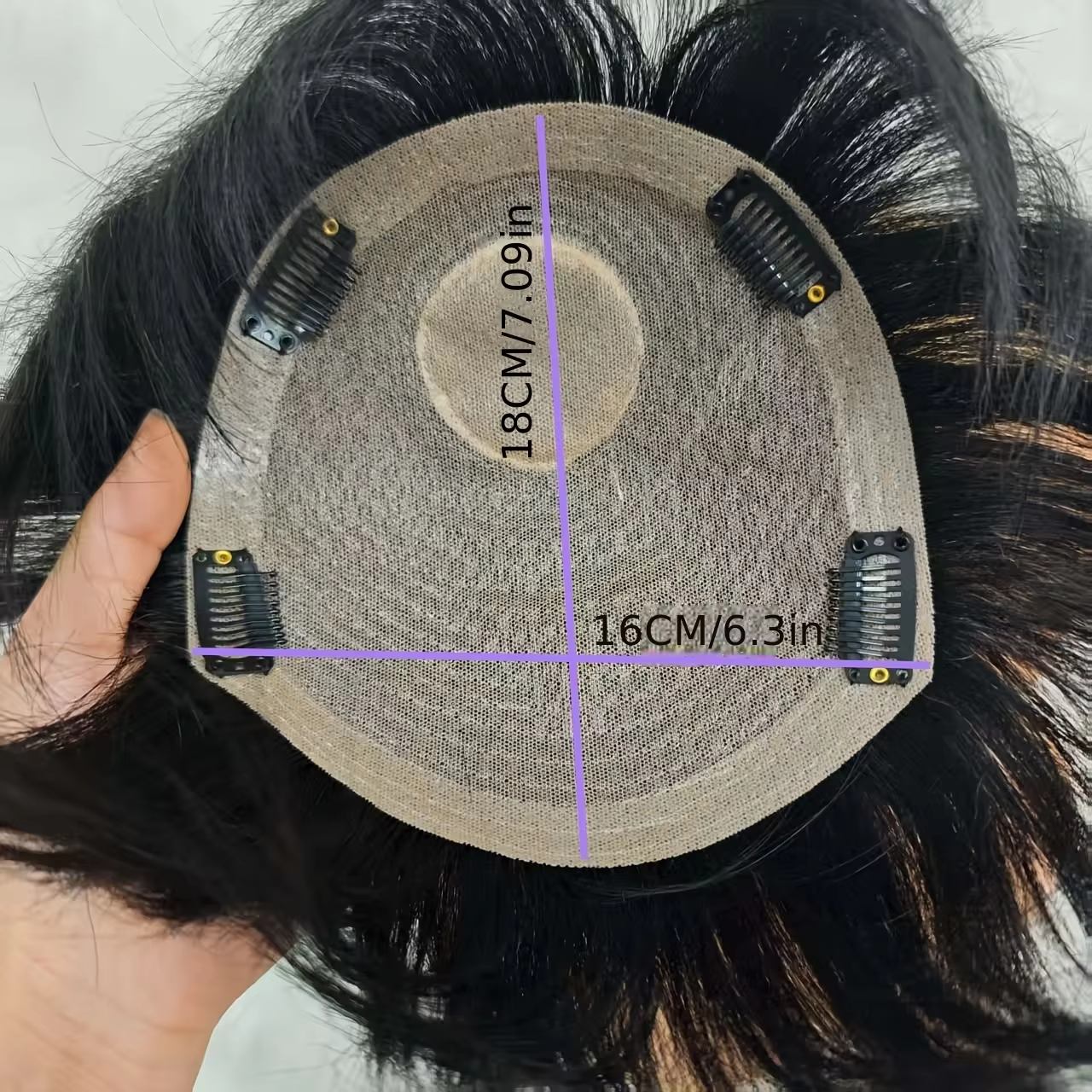 Perruque de cheveux humains bouclés pour hommes de 4 pouces, cheveux Afro crépus naturels, respirant