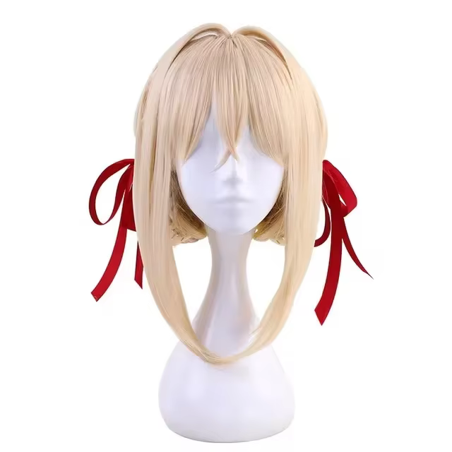 Perruque de Costume de Cosplay Anime Violet Evergarden, uniforme de Costume de spectacle sur scène p