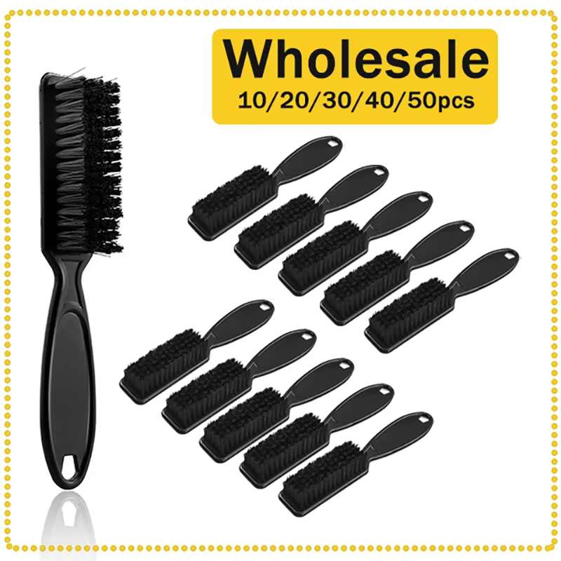 1/10/20/30/40/50pcs brosse de coiffure brosse de rasage professionnelle brosse à barbe tête d'huile 