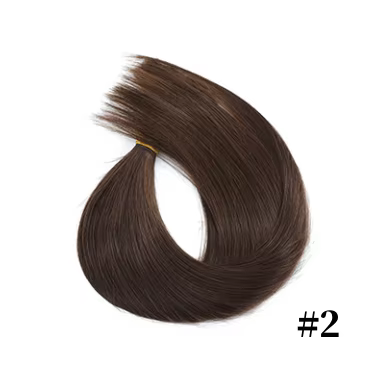Extensions de cheveux Nano Ring 100% cheveux humains, trame droite avec Micro perles pour une tenue 