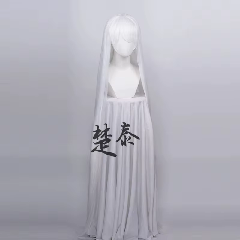 Perruques de Cosplay synthétiques lisses pour femmes, 60 pouces, 150cm de Long, 5 couleurs, noir, bl