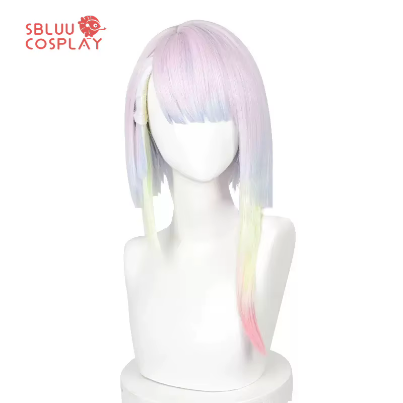 SBluuCosplay Lucy Cosplay Perruque, Perruque
