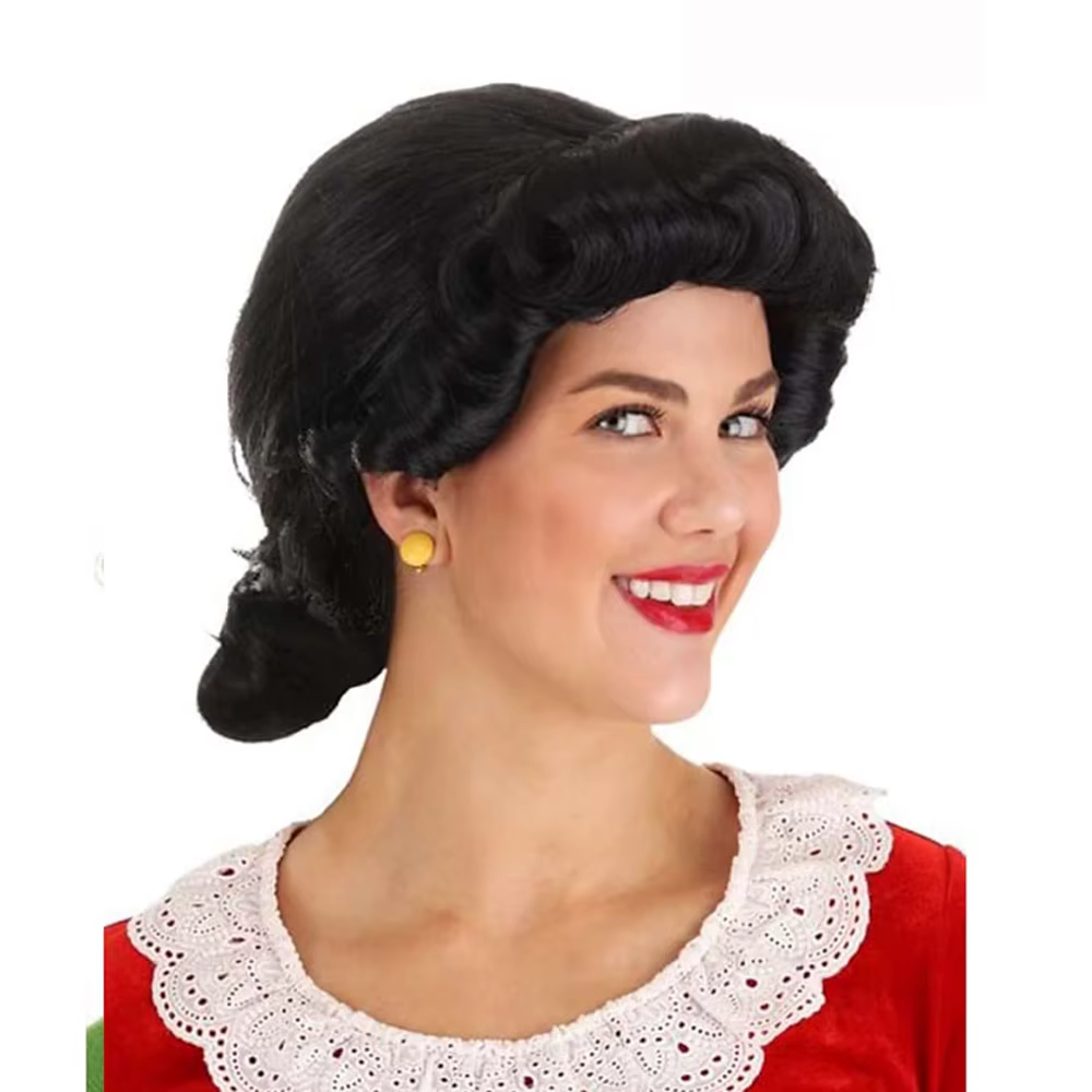 HAIRJOY – perruque synthétique Popeye Olive Oyl pour femmes, perruques de fête Cosplay, perruques de