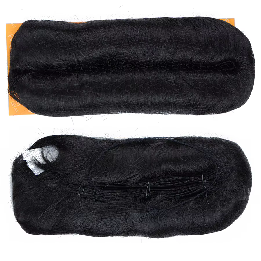 28 pièces paquets de tissage de cheveux humains avec fermeture 3/4/5 pouces extensions de cheveux de