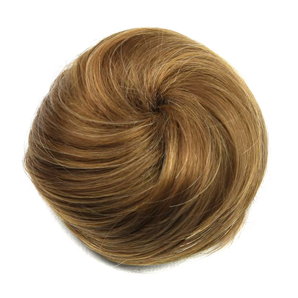 Soowee Chignon synthétique réglable Chignon cheveux chouchous Extension bouclés Updo postiche pour l