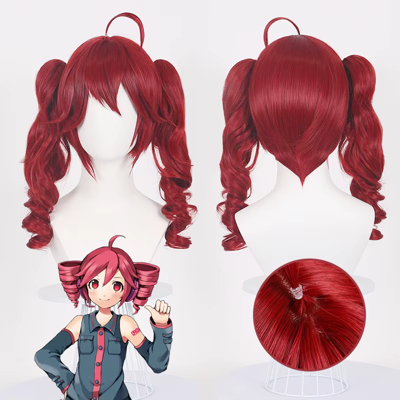 Perruques synthétiques Super longues avec frange pour femmes, perruque ondulée d'halloween Anime Hat