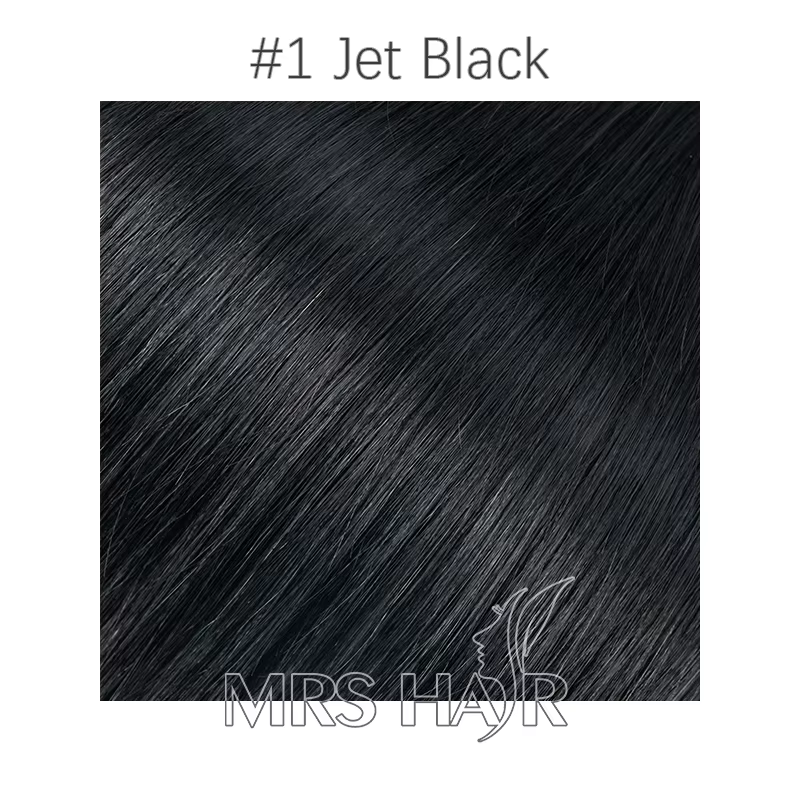 Trame de bande naturelle sans couture, longue bande de trame de peau en PU dans les Extensions humai