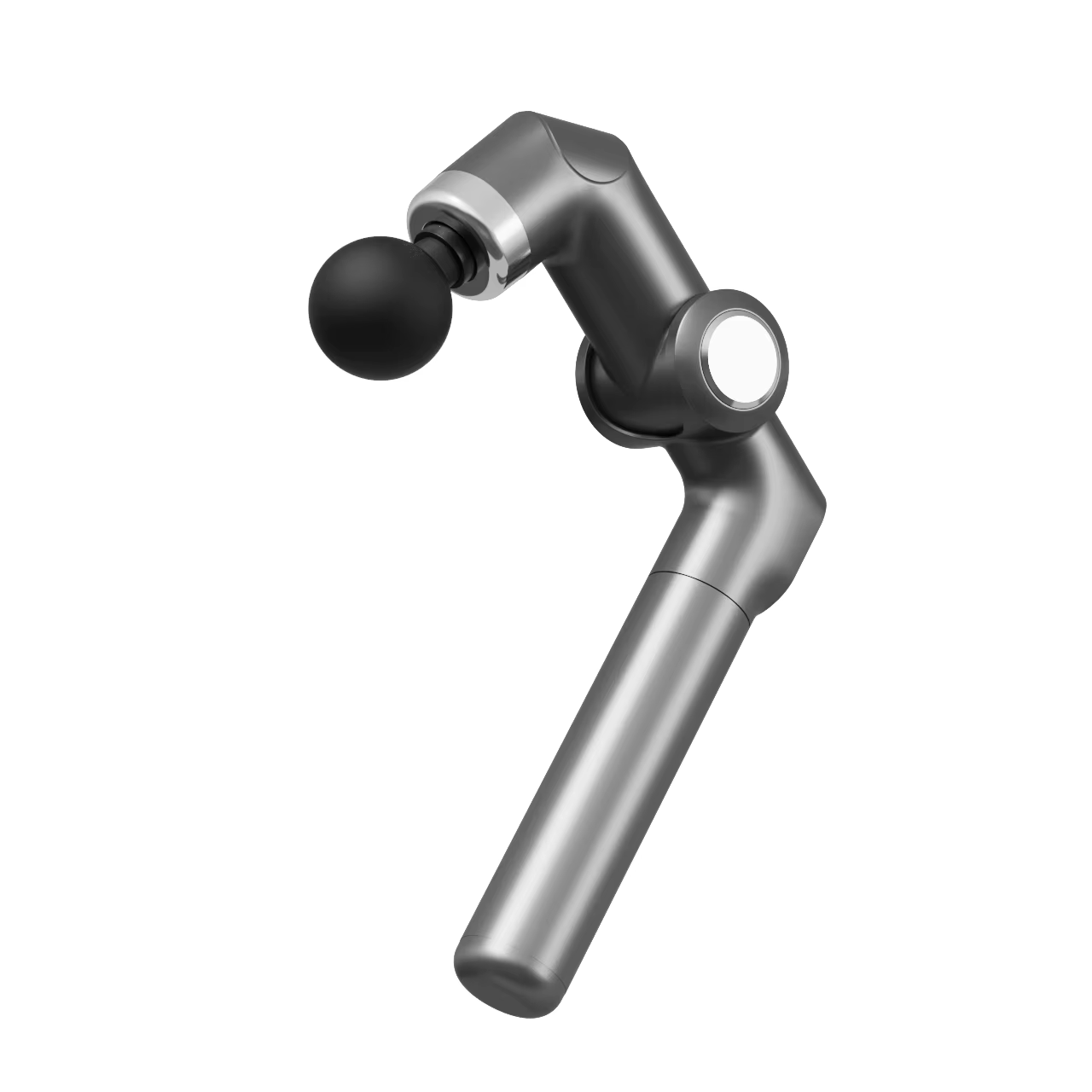 Pistolet de massage télescopique USB avec angle de coude réglable et 6 niveaux de force, massage san