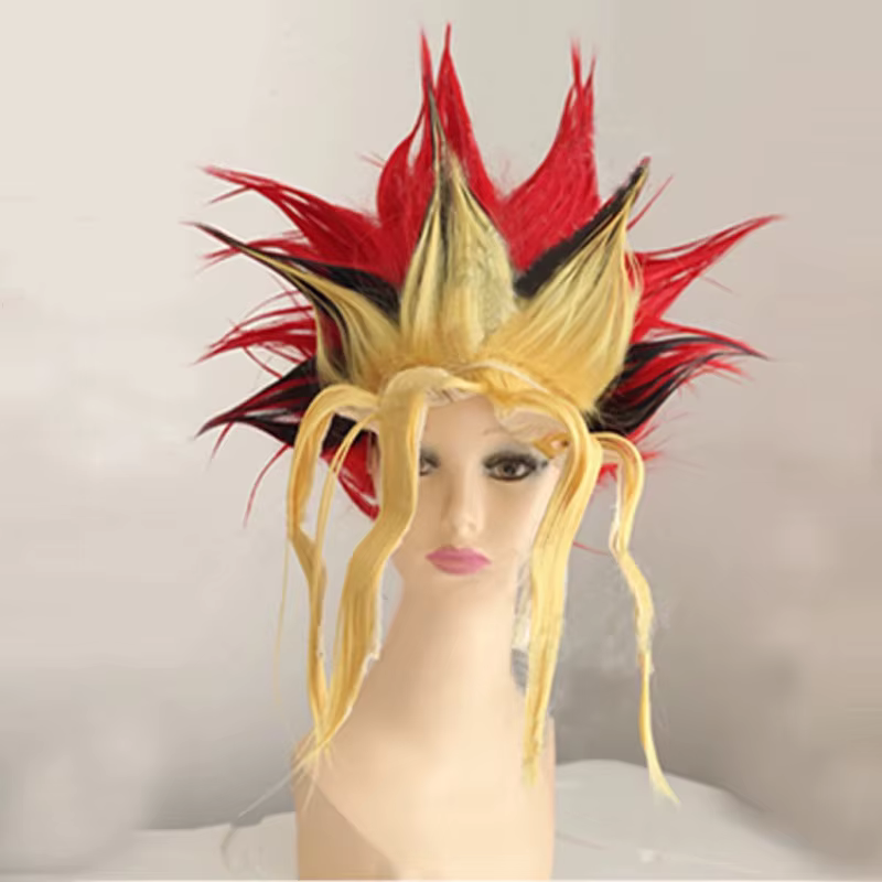 Perruques de cosplay Anime Duel Monsters Mutou Yugi Yugi Muto