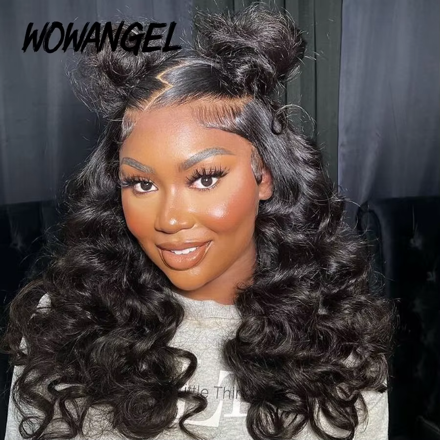 Perruque Full Lace Wig Loose Wave 250% HD – Wow Angel, perruques Full Lace Frontal Wig, peau fondue,