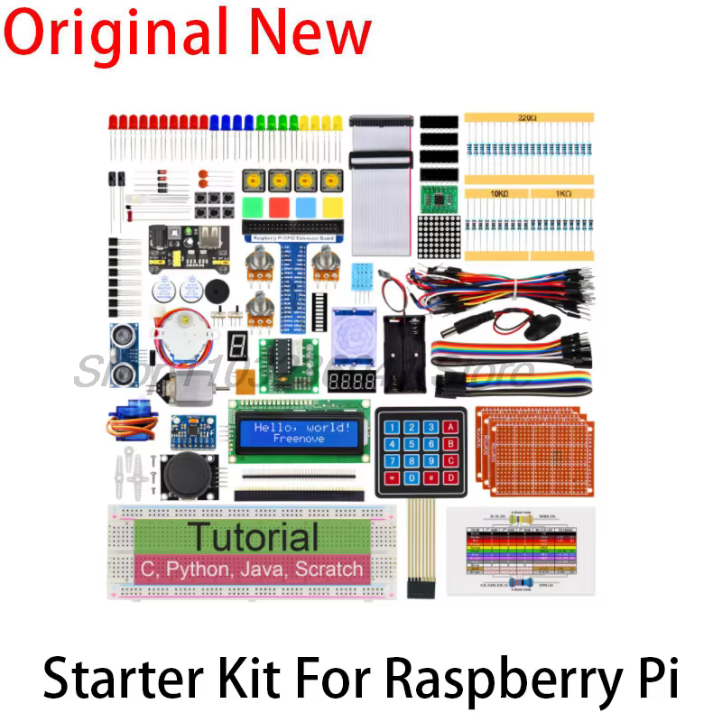 Kit de démarrage ultime pour Raspberry Pi 5 4 B 3 400 ontari2 W, Tutaple 962 pages, 223 articles, 12