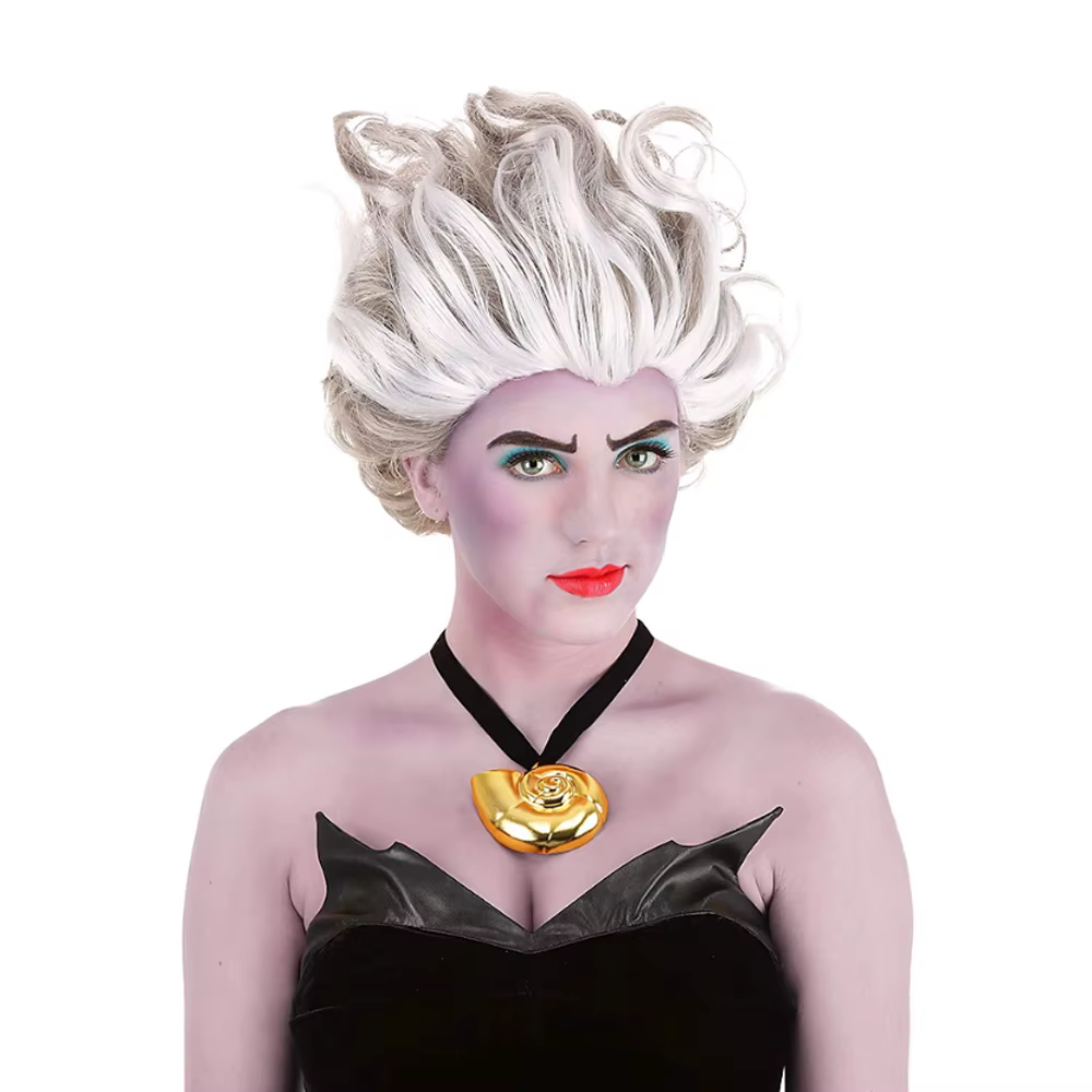 HAIRJOY cheveux synthétiques femmes bouclés Vampire sorcière perruque perruques synthétiques Hallowe