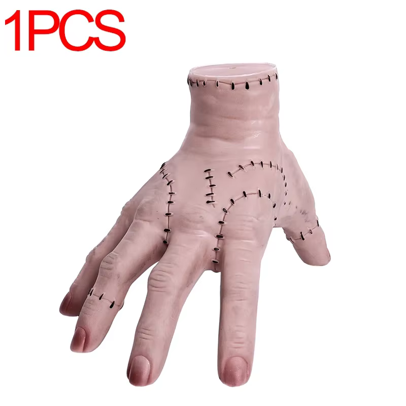 Mercredi Addams Pvc chose main Cosplay Addams famille Figurine décoration de la maison artisanat de