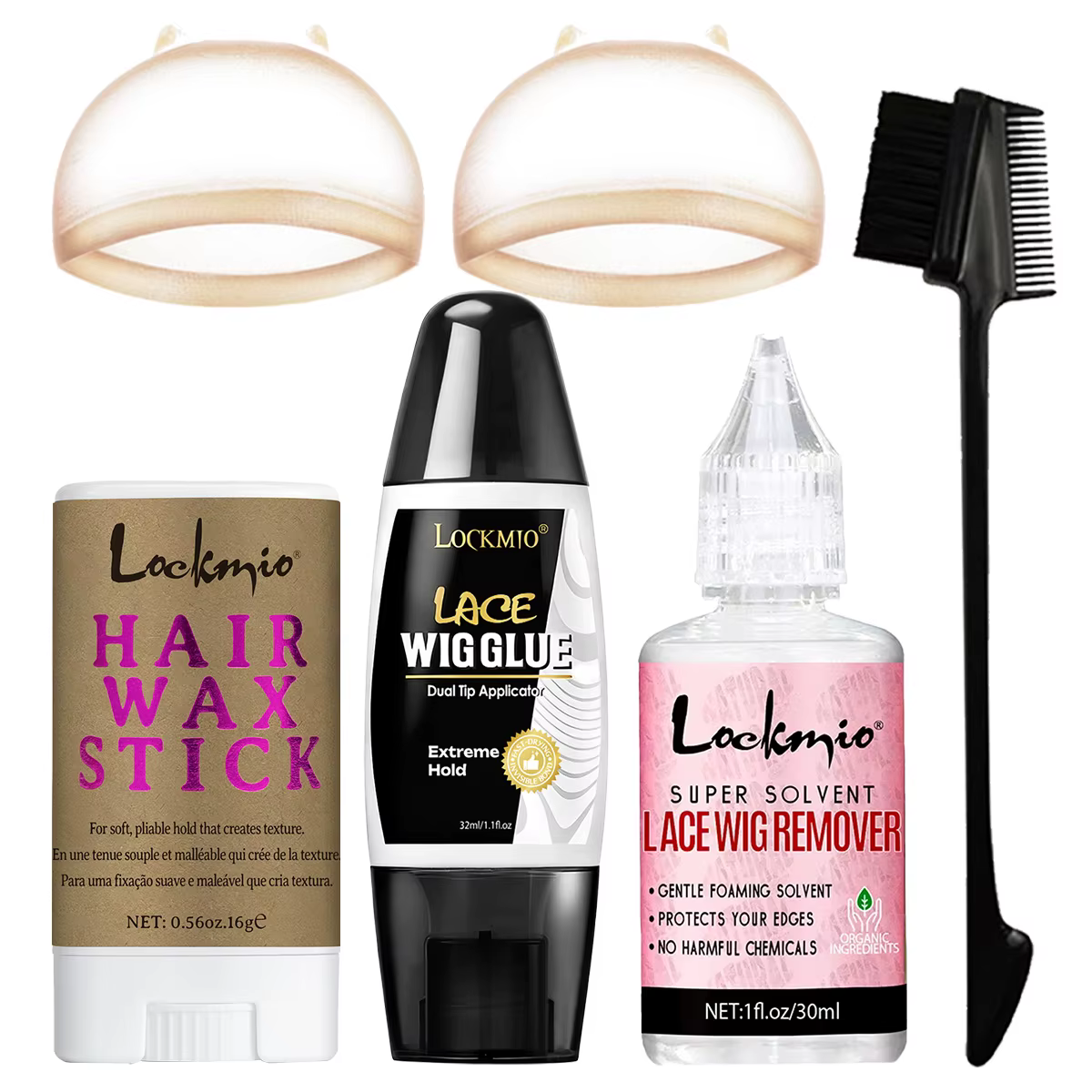Kit d'installation de perruque : Colle à perruque en dentelle à séchage rapide et imperméable pour u