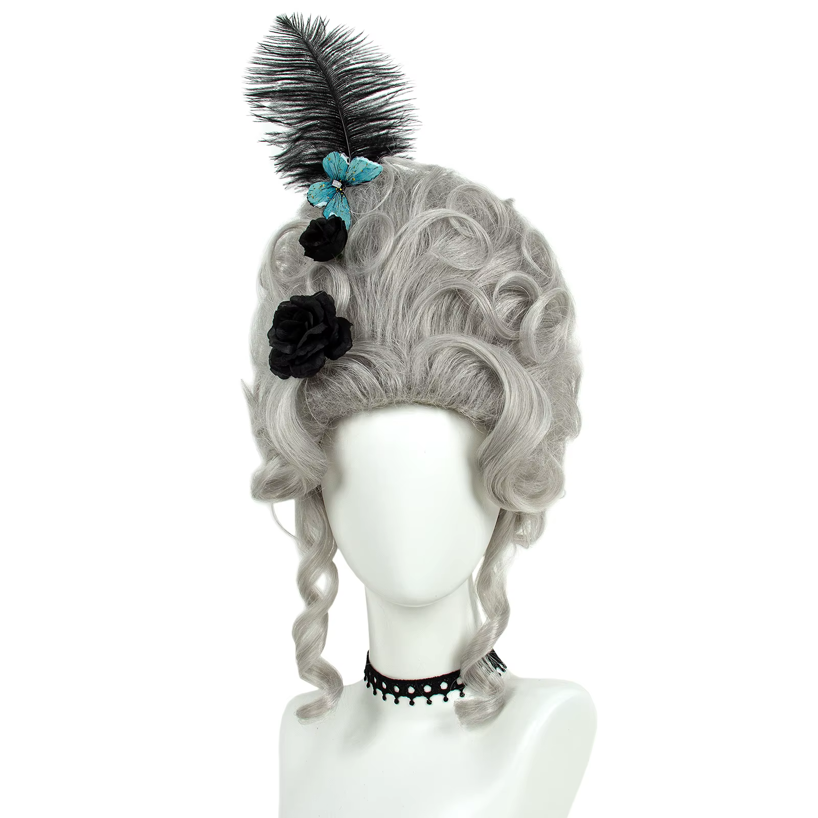 REEWES perruque victorienne pour Costume Rococo Cosplay 18ème siècle perruque cheveux baroques Vinta