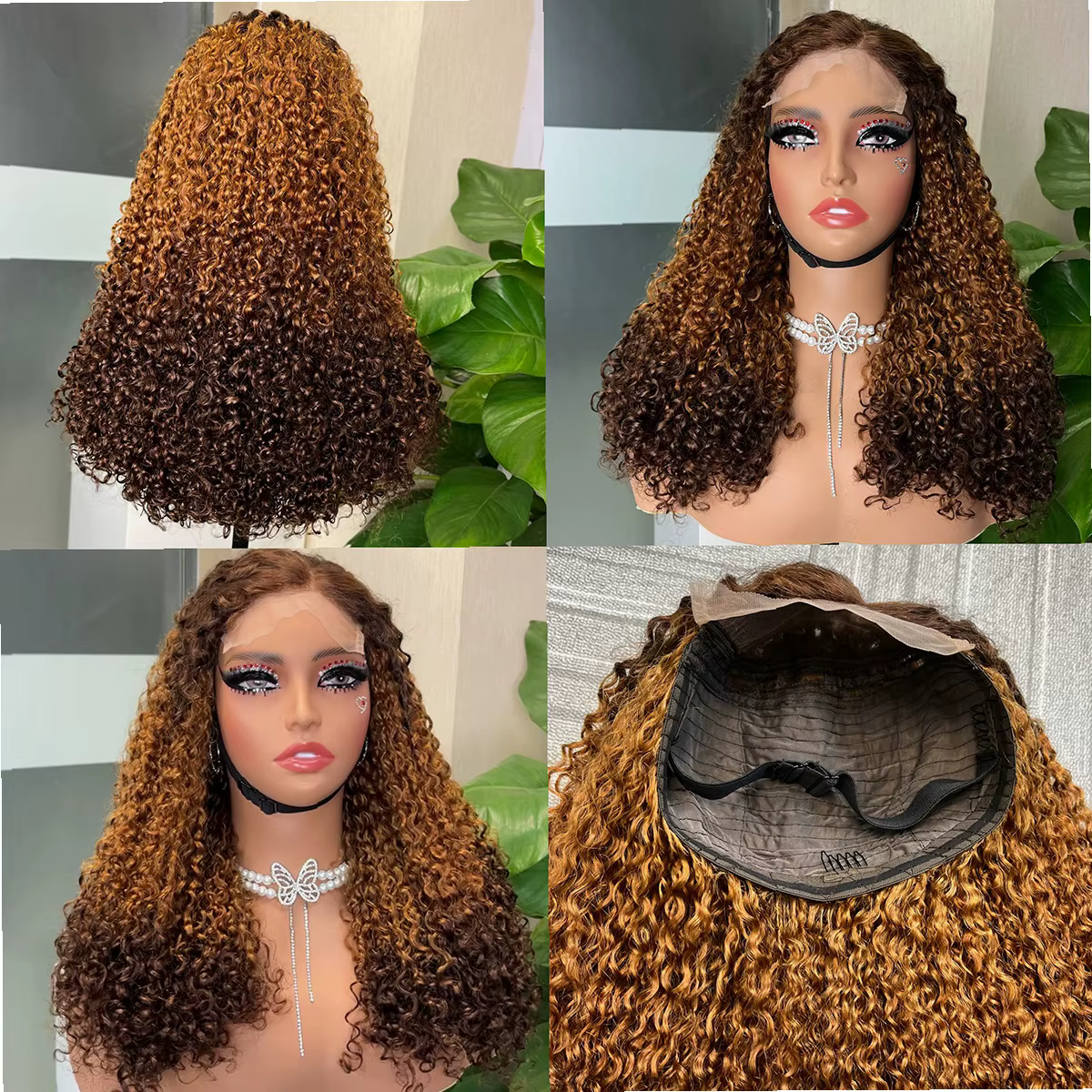 Perruque Pixie bouclée 5x5 en cheveux humains, perruque Lace Front pour femmes, perruques courtes Bo