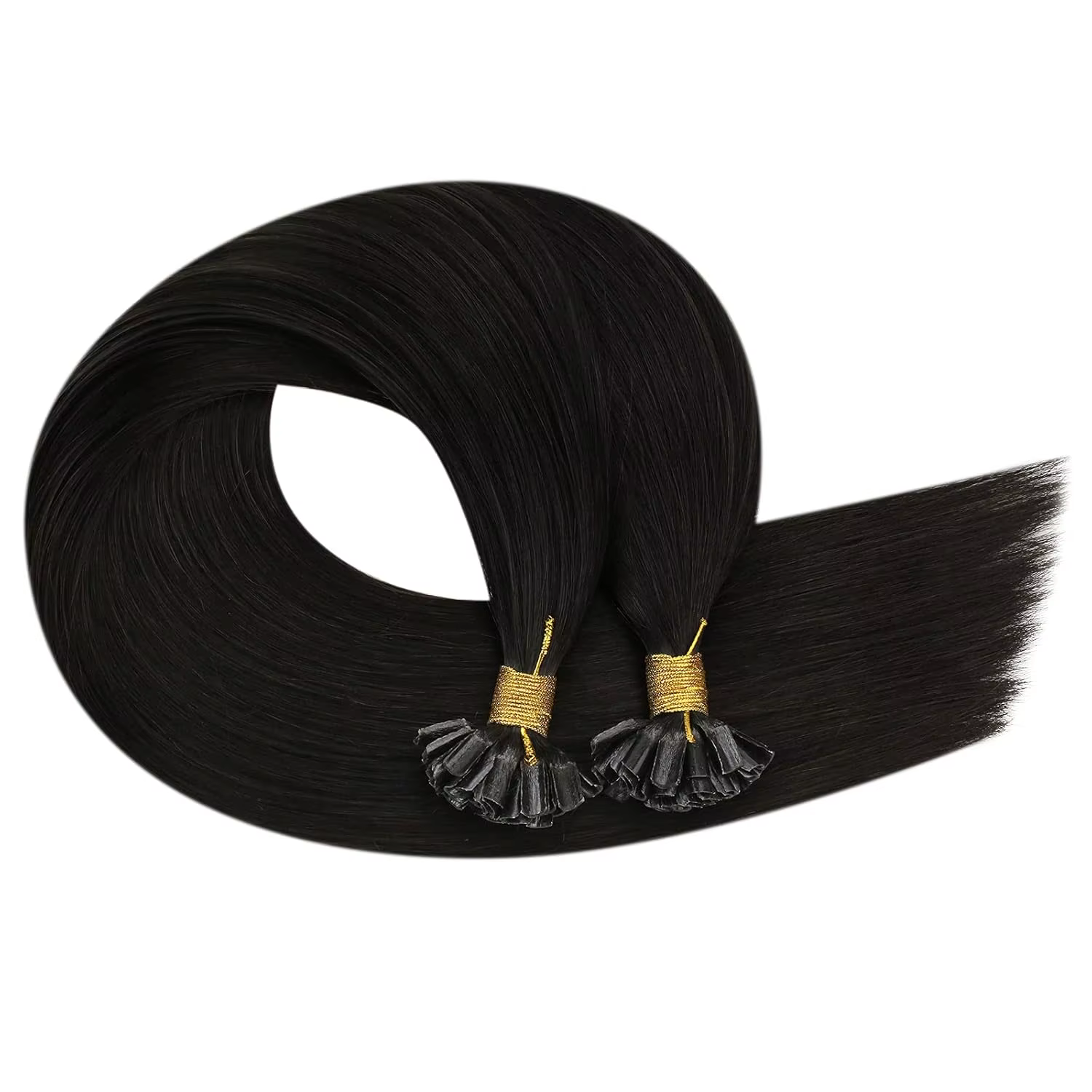 Extensions de cheveux Ugeat Utip Cheveux humains blonds Extensions de cheveux pré-collées à la kérat