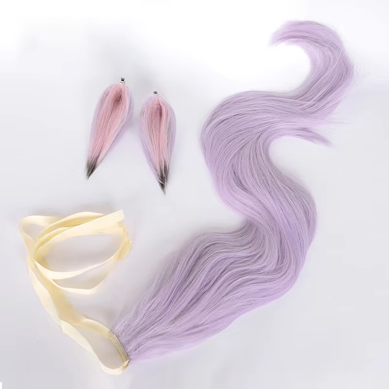 Jeu jolie Derby Mejiro McQueen Cosplay perruque grand acteur Cosplay cheveux pour Hallowmas fête adu
